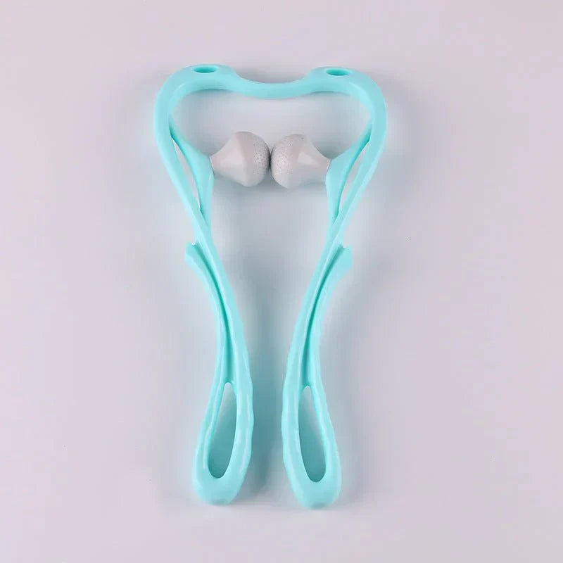 Neck Massager High Quality Multi-function Manual Relaxed Cervical Massager Pressure Relieve Double Ball Pressing Meridian Massager
