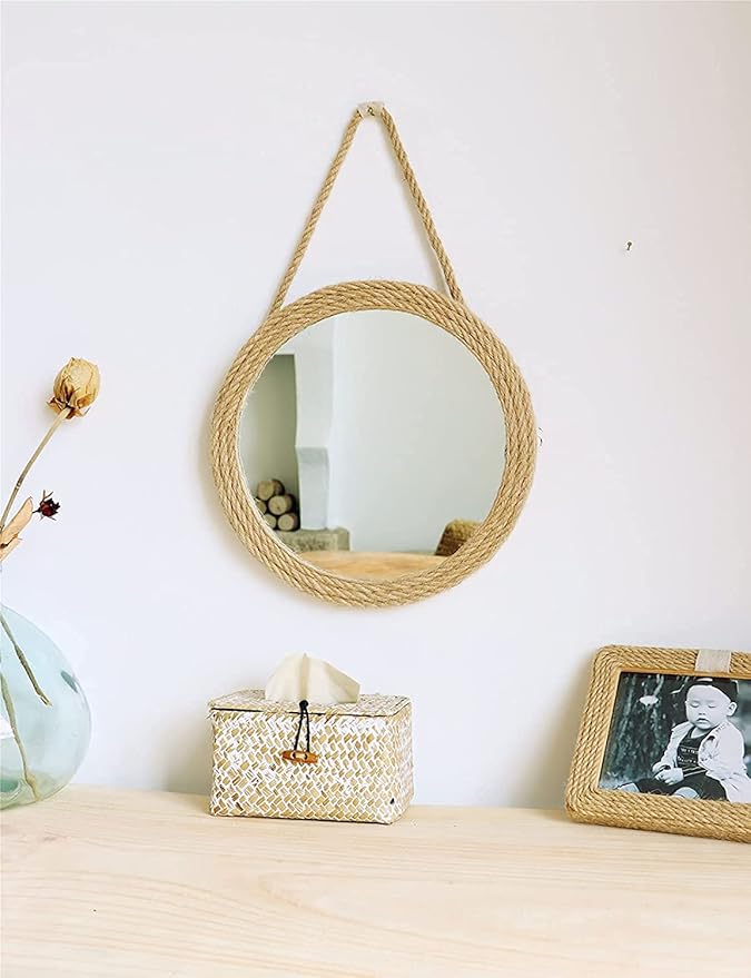 Wall Hanging Mirror (Pack of 2)